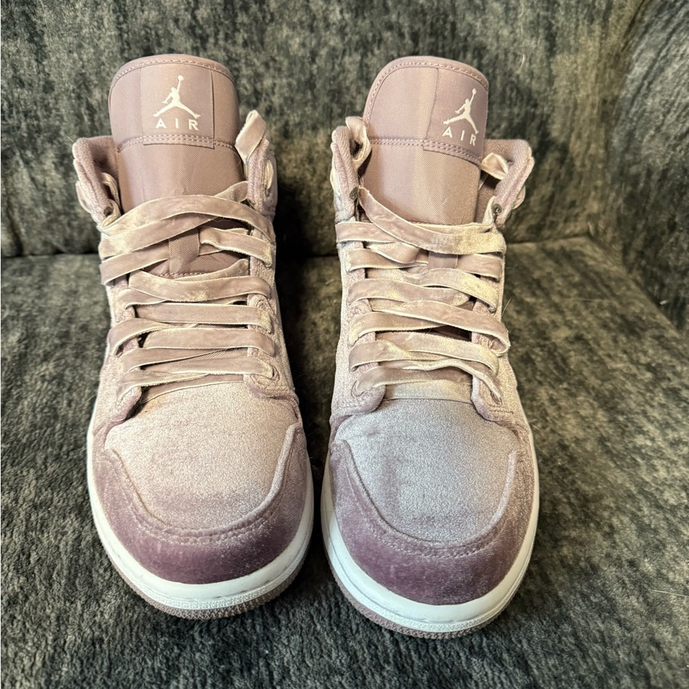 Jordan Women's Lavender High-Top Sneakers